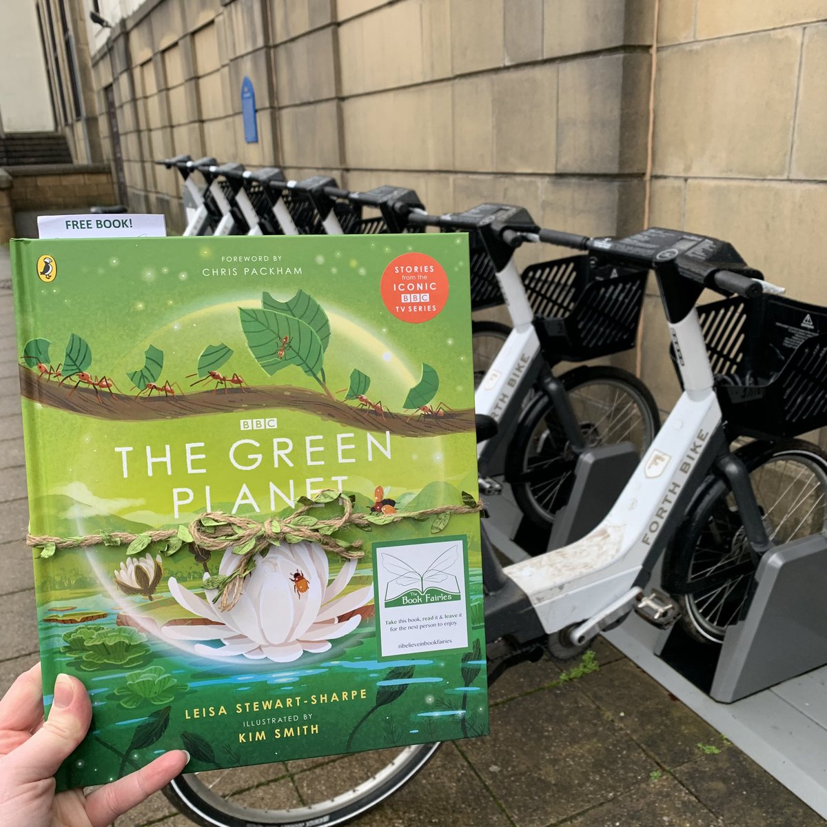 The Book Fairies are excited to start 2022 with a brand new David Attenborough series - #TheGreenPlanet! We are celebrating the BBC series by sharing copies of the book! #IBelieveInBookFairies #GreenBookFairies #TBFGreenPlanet #DavidAttenborough #BBC #BookFairiesFalkirk #Falkirk