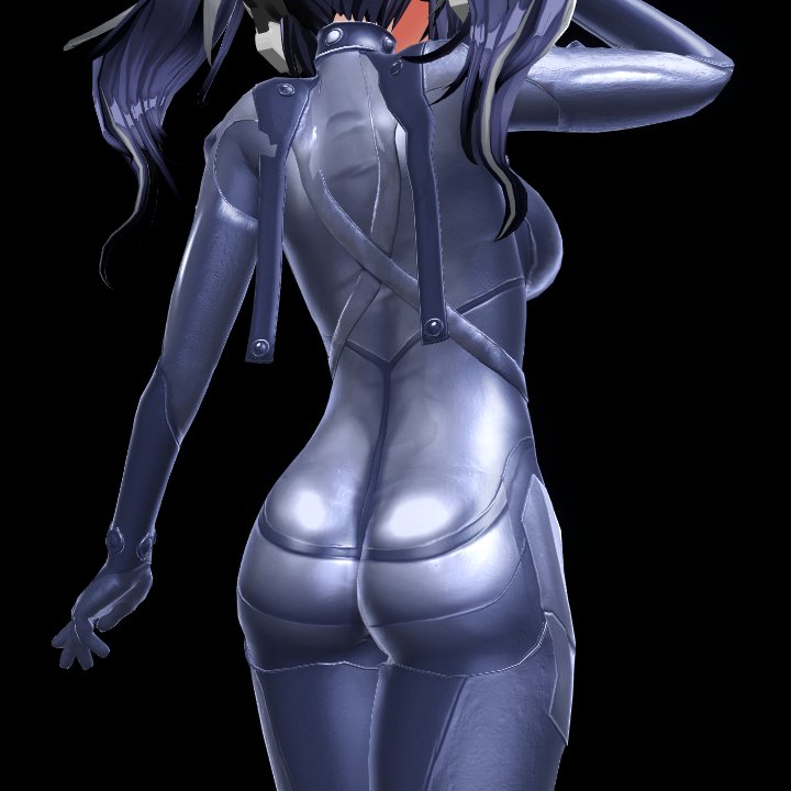 とてもスク水生地風とは思えない 