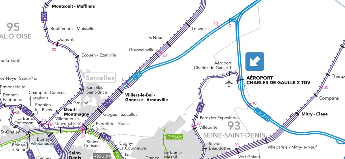 BB27000's tweet photo. D’abord quelques explications logiques:

Une des extrémités de la  ligne @RERB au nord se fini à Charles de Gaules aéroport.

#CDG2 https://t.co/ZJi0Ew2ZZI
