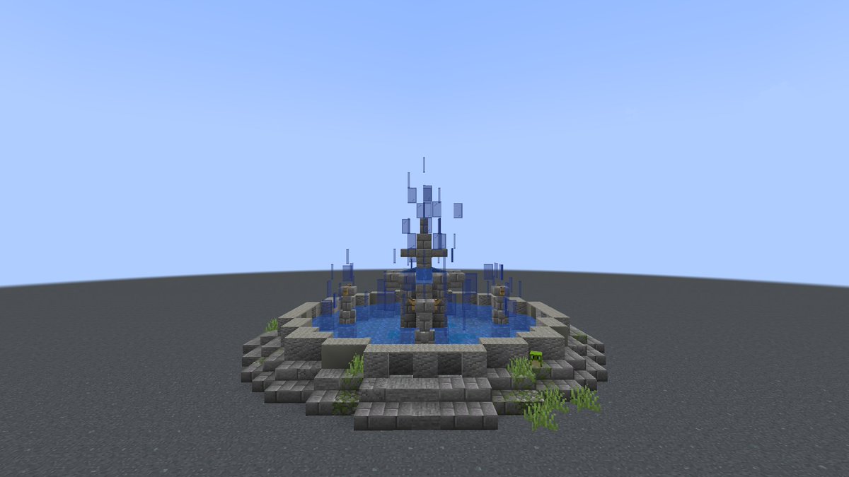⛲️ Old town fountain

#Minecraft #Minecraftbuilds #minecraft建築コミュ
