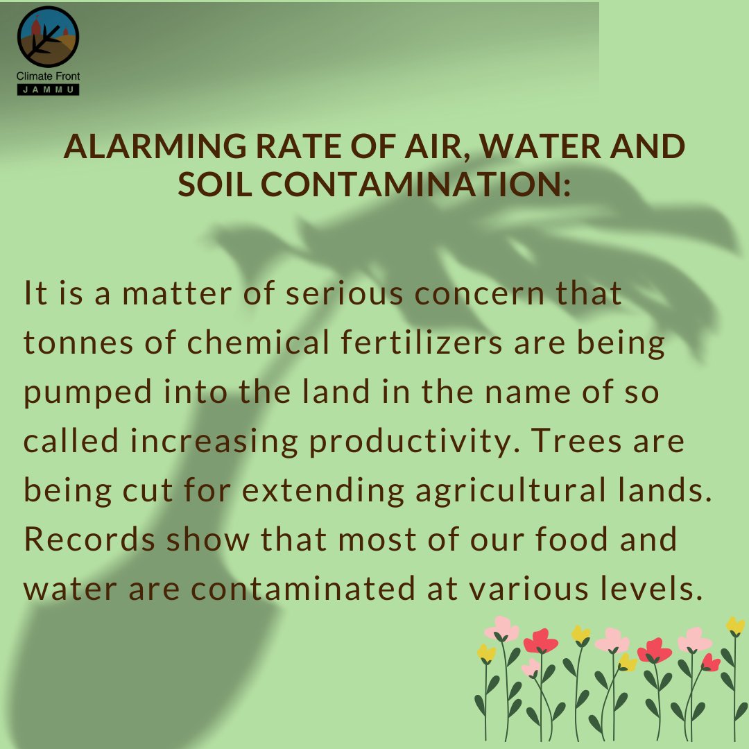 ClimateFrontJMU's tweet photo. There are certainly other issues that have an effect on the environment directly or indirectly, as illegal construction, timber smuggling, increasing scarcity of water, conversion of paddy lands, etc. https://t.co/dMomBdAIie