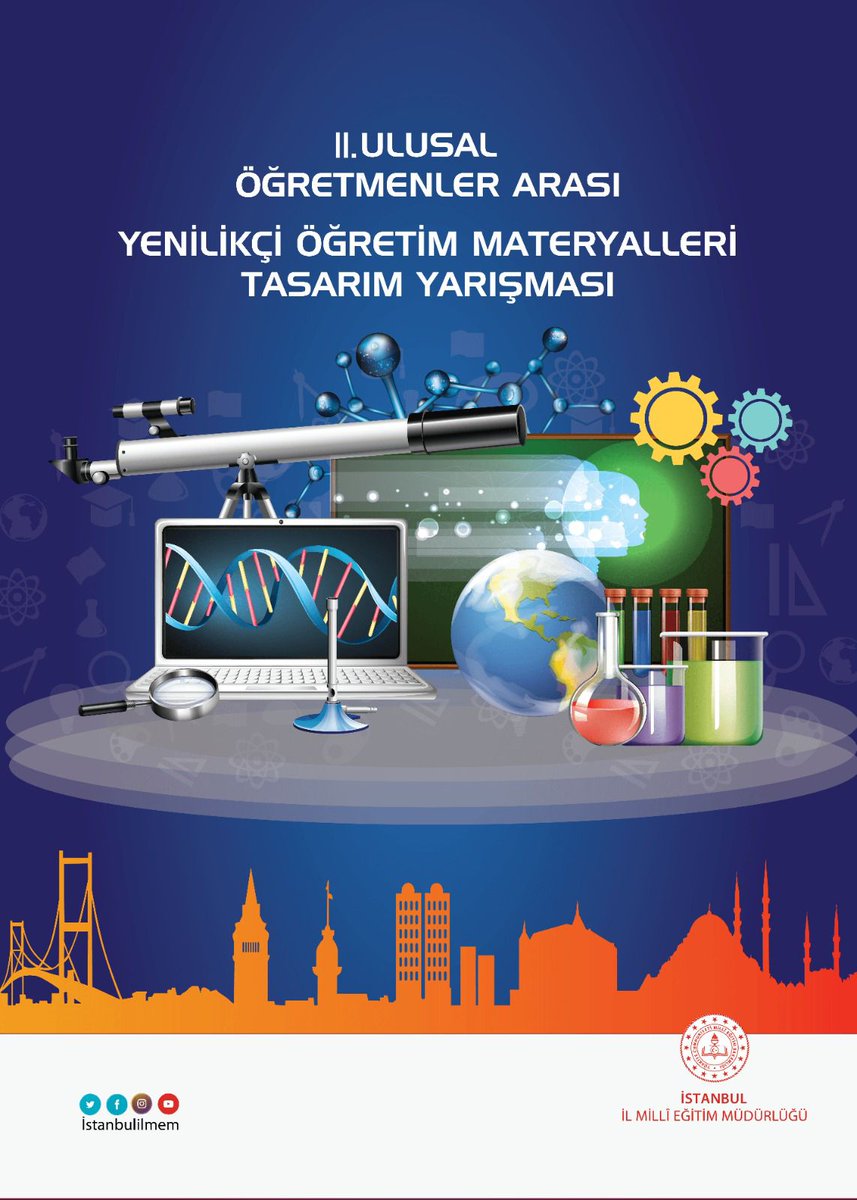 📢 2.Ulusal Öğretmenler Arası Yenilikçi Öğretim Materyalleri Tasarım Yarışmamıza 81 İlimizden toplam 7.841 başvuru yapılmıştır.

Final Sergimiz ⤵️ 
🗓️ 14 Ocak 2022 / Cuma

📍 T.C. Cumhurbaşkanlığı Devlet Arşivleri Başkanlığı

⏳Son 6 Gün

<a href="/tcmeb/">Millî Eğitim Bakanlığı</a> <a href="/memleventyazici/">Levent Yazıcı</a>
<a href="/istmemmateryal/">Yenilikçi Öğretim Materyalleri Tasarım Yarışması</a>