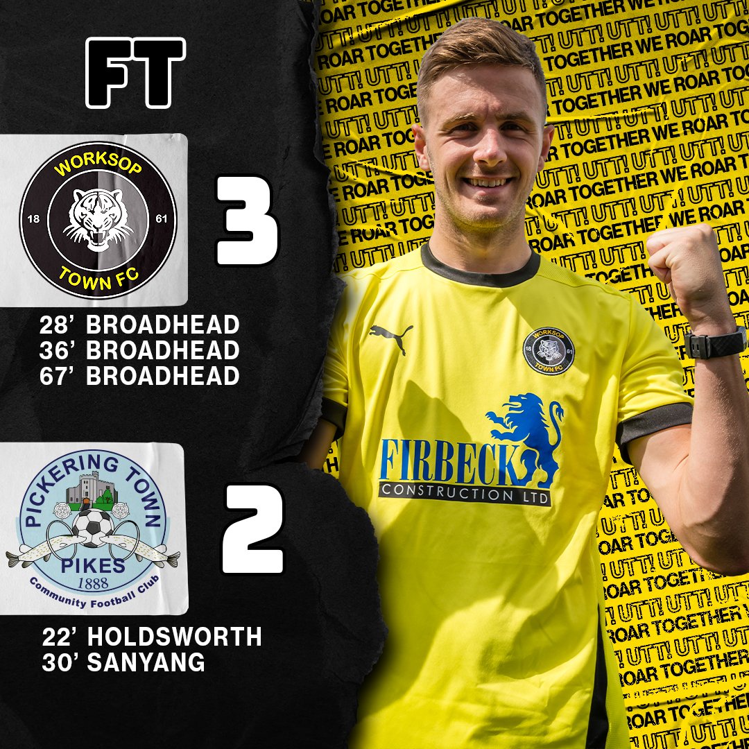 worksoptownfc's tweet photo. GET IN!

Jack Broadhead utilising his 24 hours in a day to net a hat-trick of headers!

🐯 3-2 🔵 https://t.co/JZnK1CT3NG