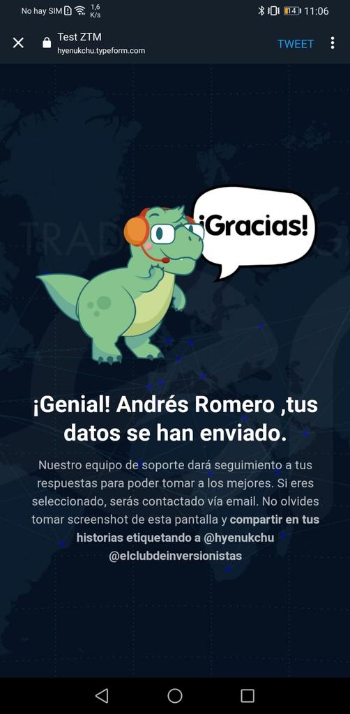 andromqui's tweet photo. @somoscdi @HyenukChu Gracias por esta oportunidad de participar en #becaSTA, constancia y perseverancia es clave para todos. @HyenukChu @somoscdi https://t.co/wJHDQ9WJdZ