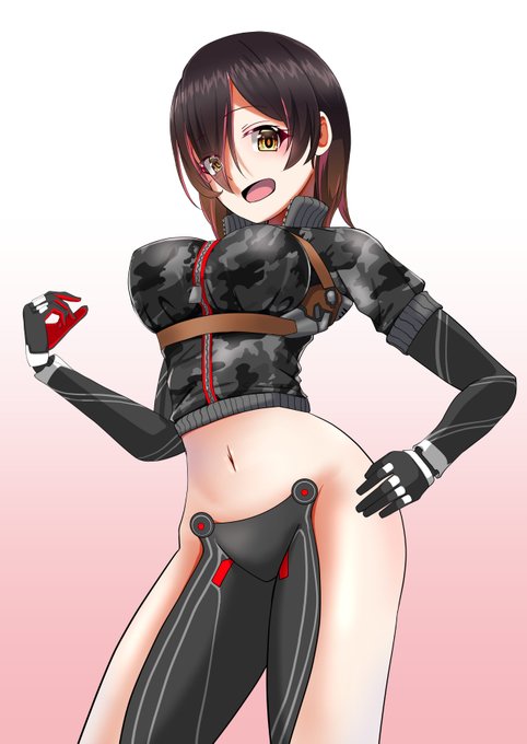 高性能な練習
#ロボ子Art 