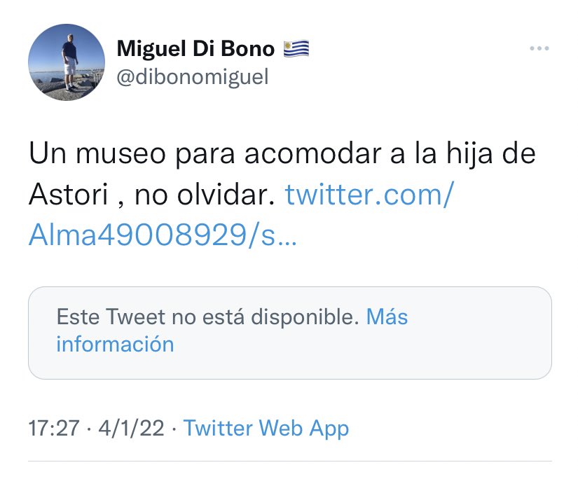 FlorenciaAstori's tweet photo. Bien Miguel, ojalá que no te pase con otra gente https://t.co/NsJwXC4GyH