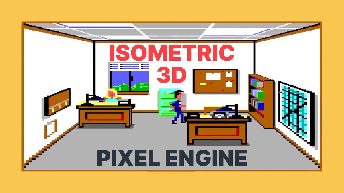 8bitnews1's tweet photo. A low res pixel graphic goes into a bar and meets an isometric renderer. Very promising tech demo by Japanese coder mausmoto. 👇

https://t.co/xWY9bsjdLl

#8bitnews #retrocomputing #retrogaming #8bit #pixelart #gfx #retropixels https://t.co/z7dRlNjCZK
