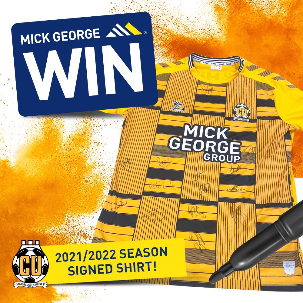 WOW! What a performance from  <a href="/CambridgeUtdFC/">Cambridge United FC</a> having knocked out the richest club in football. In celebration we are giving away a signed 2021/22 Shirt! Simply Like &amp; Retweet to be in with a chance of winning… #CamUTD