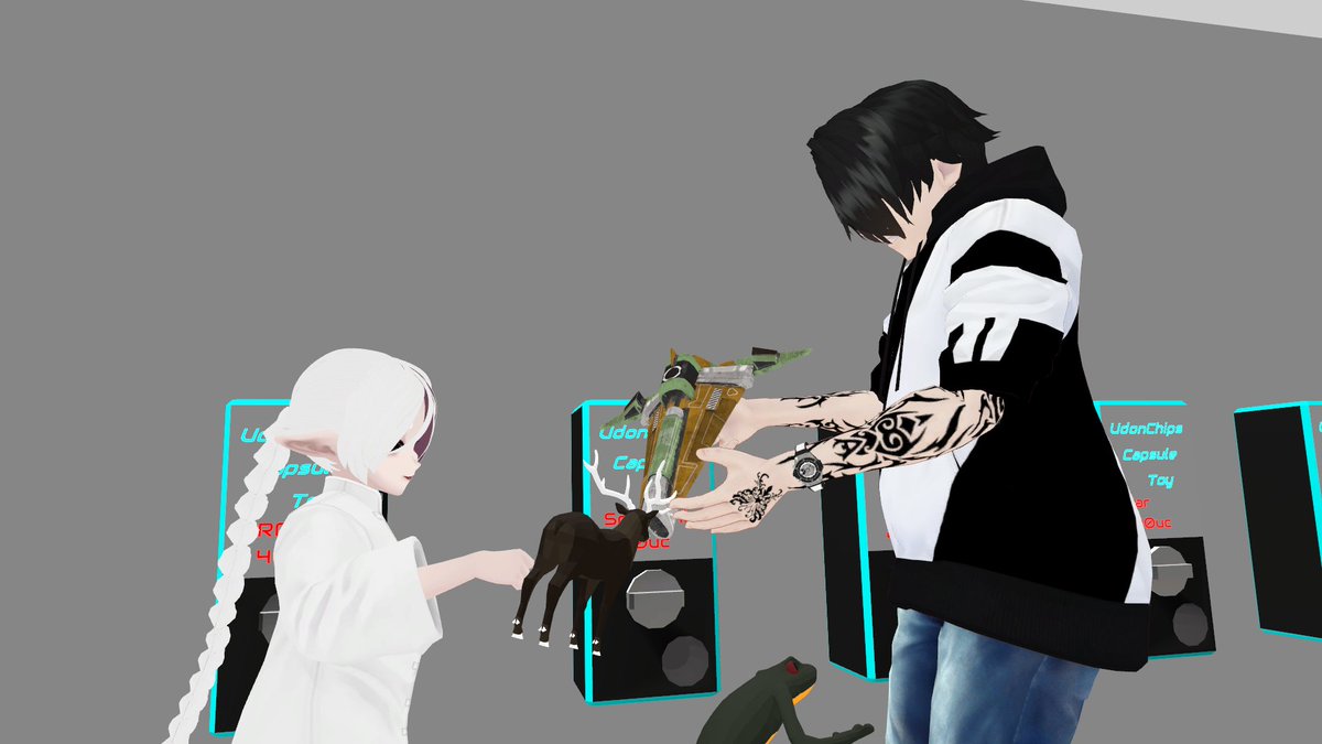 #おうつちのVRC日記
ふきだしを久々に使った
ぴえん
ガチャ楽しい
わたあめうまい 