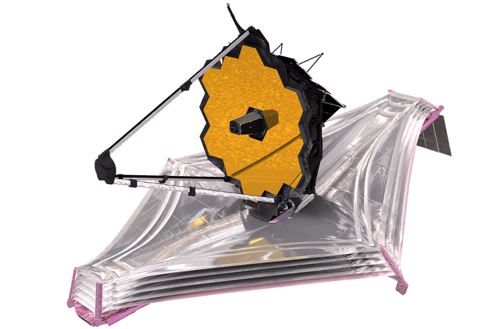 SpaceOkk's tweet photo. ✅ El espejo primario del lado derecho se ha desplegado con éxito, completando asi el 100% del despliegue del telescopio.
Próximo paso inserción en la L2.

#JWST #JamesWebbSpaceTelescope https://t.co/sshjBqwDl2