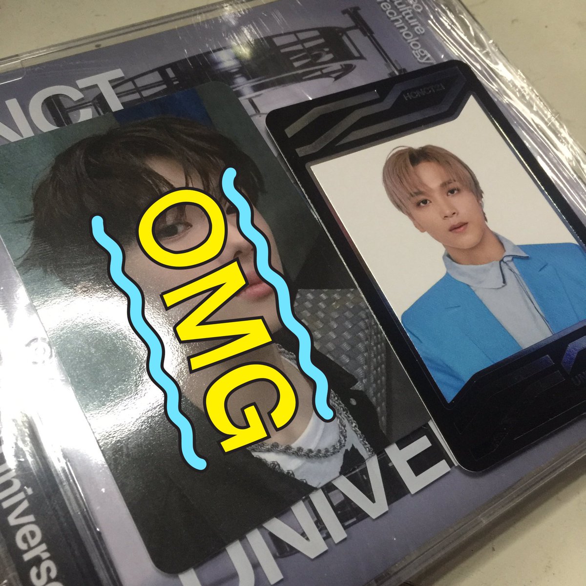 hyuckart_'s tweet photo. wts lfb nct haechan ph

— haechan universe jewel case with universe card
— onhand &amp; fresh pull
— 300

rfs: extra

t. wts lfb nct 2021 universe haechan lee donghyuck jewel case jc photocard pc ph https://t.co/PSJPihWqML