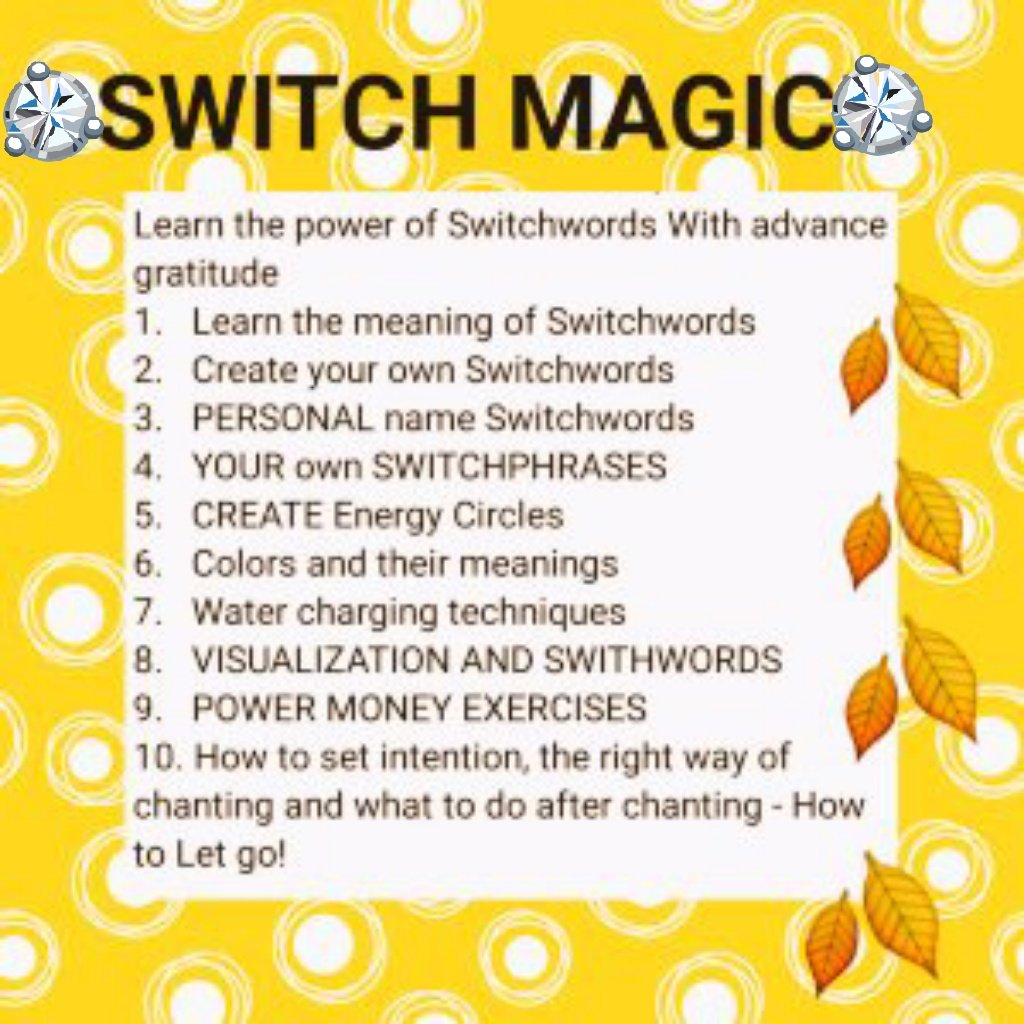 Astrologer Jahanvi Rajpurohit ⤴️ on Twitter "Learn Switchwords Course Full with