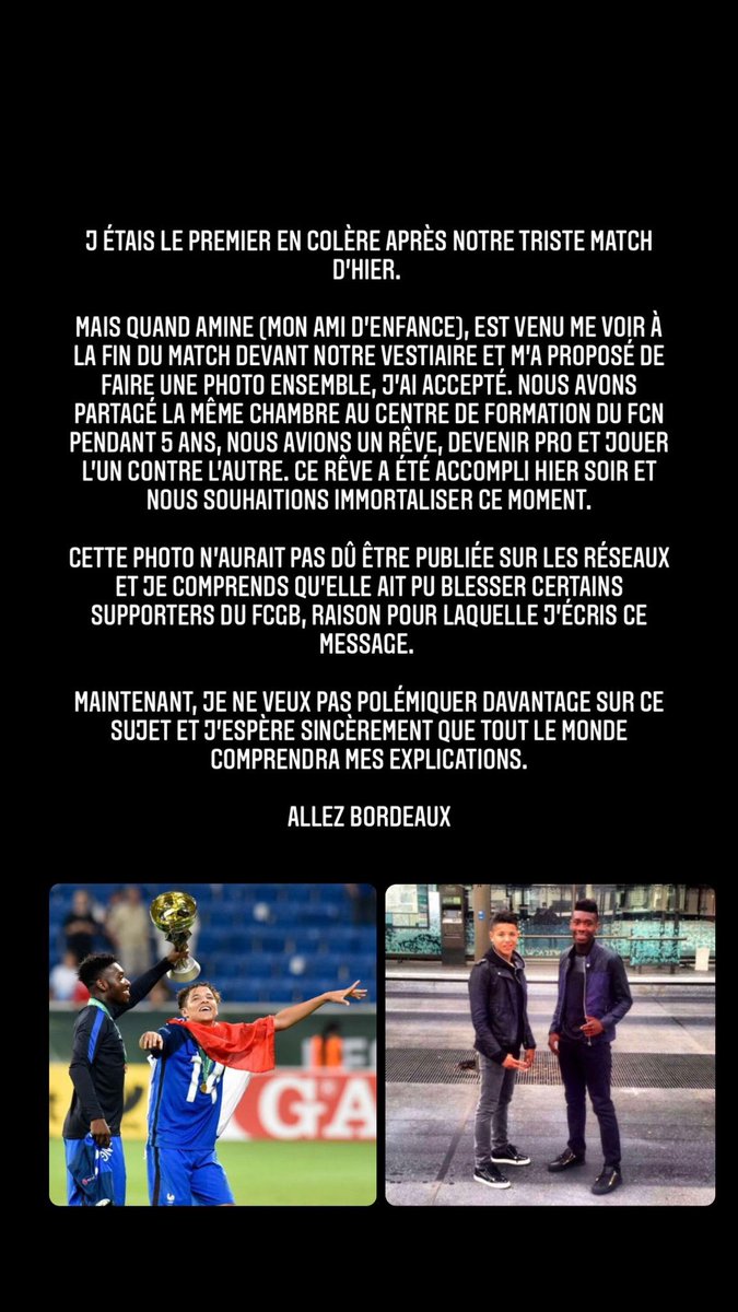 Footballogue's tweet image. [#L1🇫🇷] La très belle histoire d'amitié entre Amine Harit et Enock Kwateng derrière cette photo qui en a dérangé certains hier. 🤜🤛

(@e_kwateng)