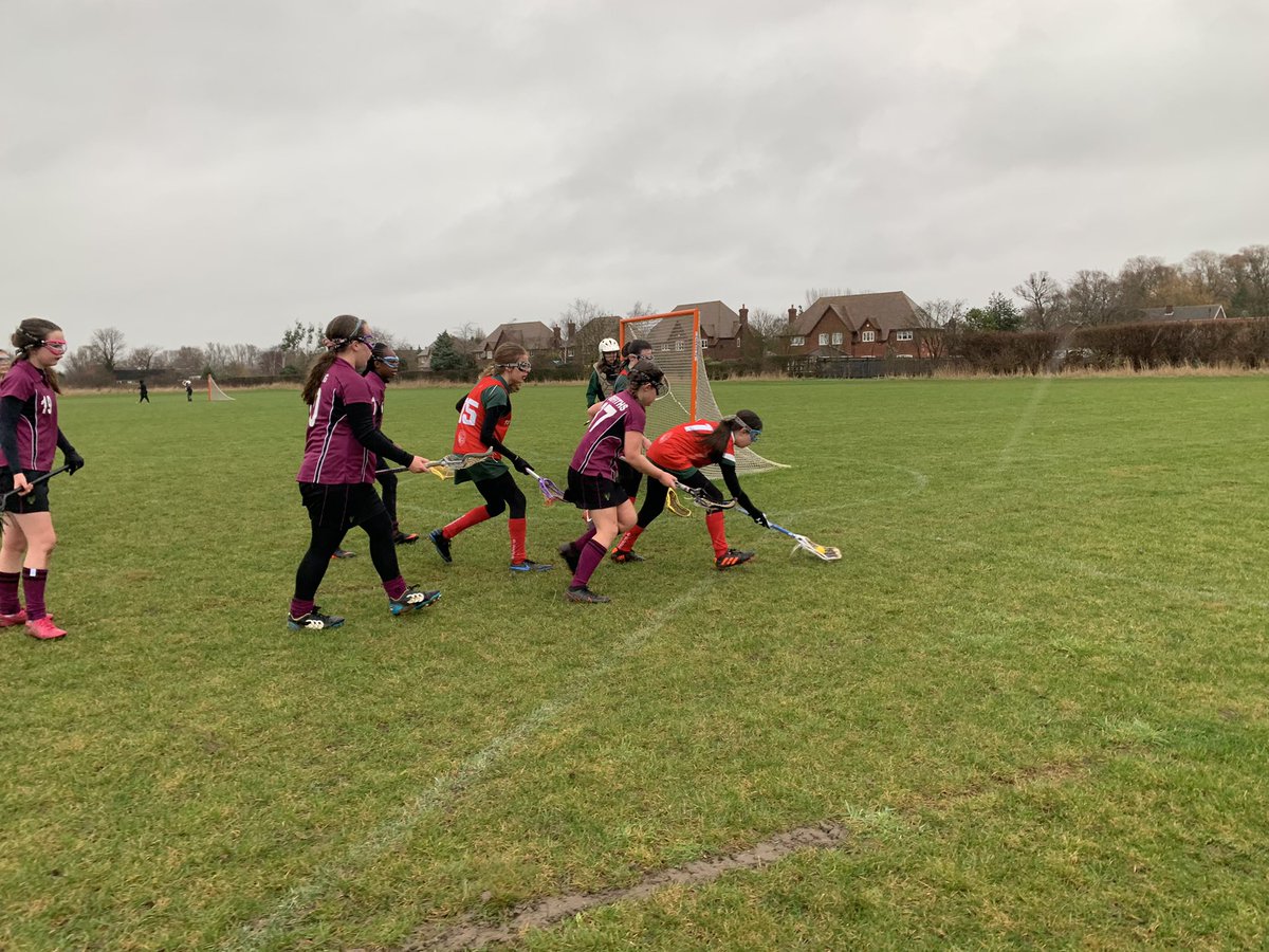 Team_BGS's tweet photo. Thank you @stgeorgesgirls for a fantastic, albeit a little wet, lacrosse fixture! Some very close games across the board! Overall BGS won x5, St G's won x4 &amp; there were x2 draws. 138 goals were scored making it great viewing for the windswept &amp; soaked spectators! #wellplayedall🥍 https://t.co/hNT2Amm3q8
