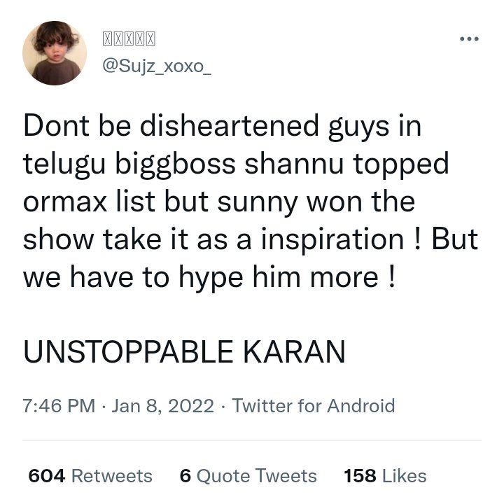 Always_Swaroop1's tweet photo. It makes me feel so happy when #BiggBoss15 fans take #VJSunny as example 

Yes Sunny won the show by defeating popular celebrities who came to show !!! 

This is called  Real Success  ❤💖💞

UNSTOPPABLE KARAN

#BiggbossTelugu5 ||   #vjsunnyhistoricbb5win https://t.co/AWxQYsVwY5