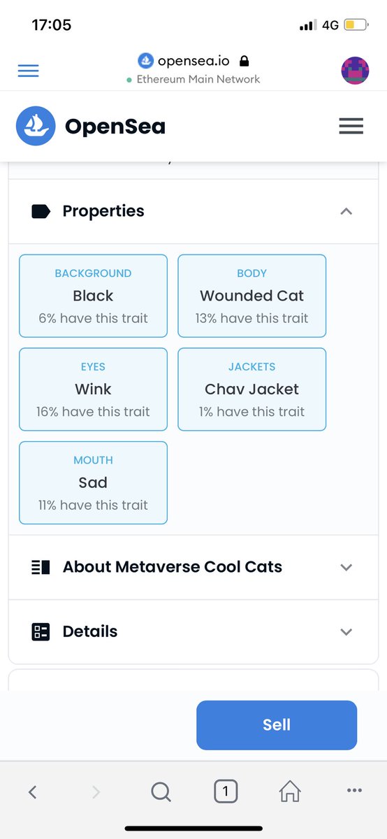niftydong's tweet photo. @Metacoolcats #Metaversecoolcats #4491 https://t.co/P2uRpcBmFp