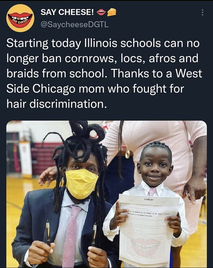 Thank you @the_real_sly_augustus from Instagram for sharing this victory!!! 👏🏽👏🏽👏🏽 #freethehairnow