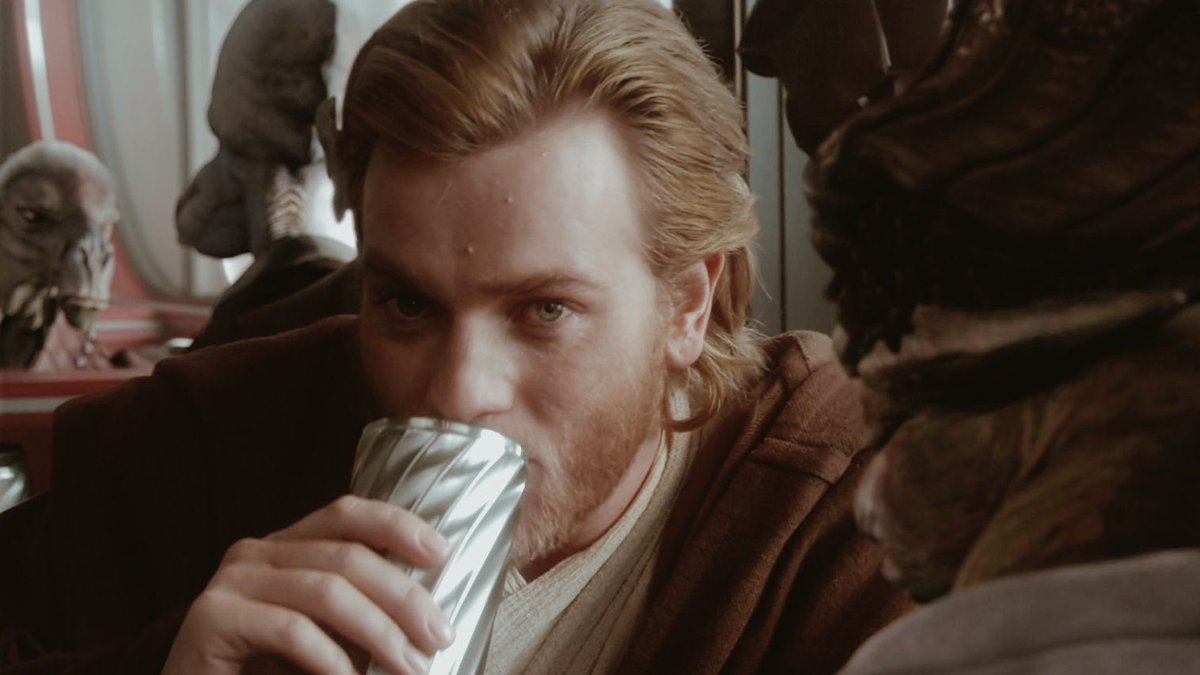 vadersanakin's tweet photo. obi wan when he had to deal with anakin and the jedi council everyday: https://t.co/tnxRePpYdF