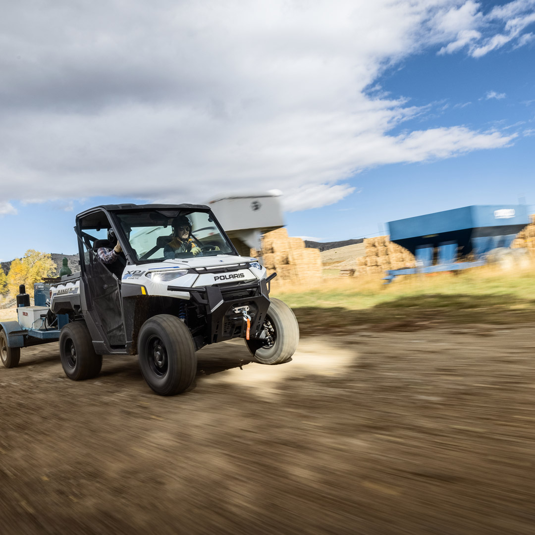 "We continue our relentless pursuit to create unmatched riding experiences and are partnering with Zero Motorcycles® to harness the incredible capabilities of electric for our customers. The new RANGER XP Kinetic is a powerful example of this.” - Mike Speetzen, CEO of Polaris.