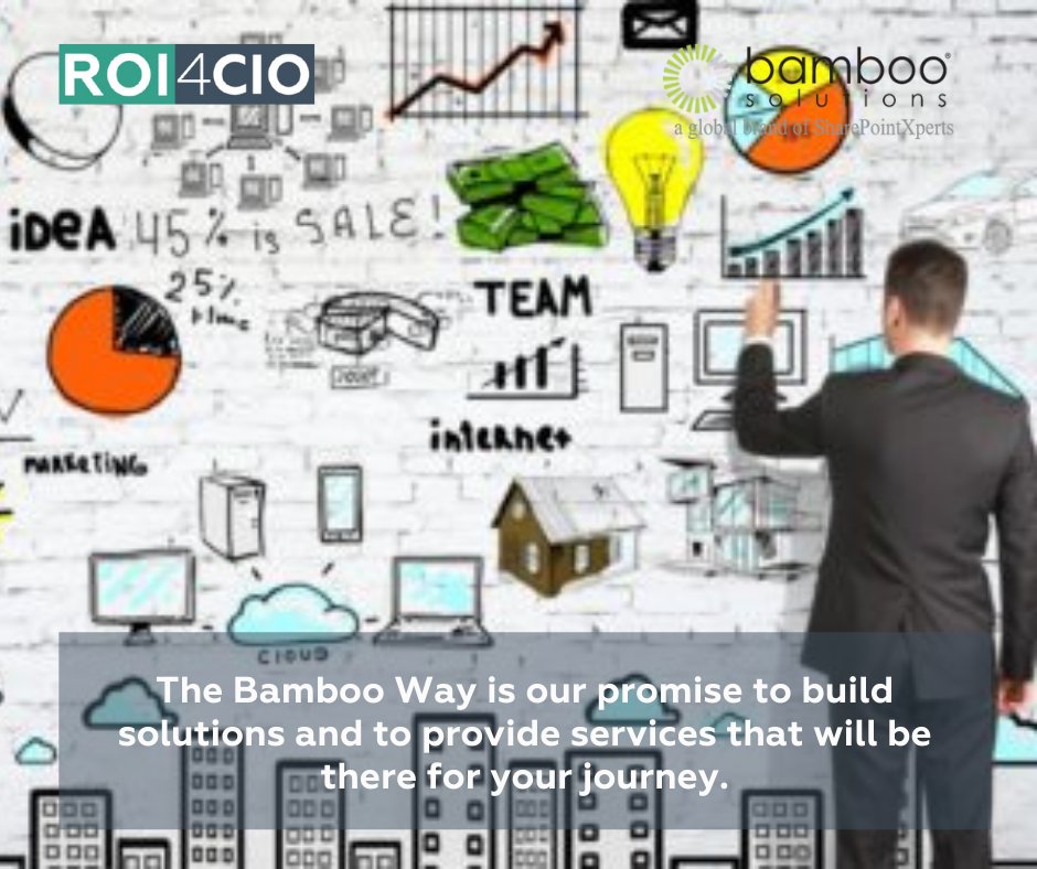 ROI4CIO's tweet image. New Company in the Catalog - @BambooNation provides software that helps organizations save significant time and money by deploying and managing applications, data and users on Microsoft SharePoint.

👉bit.ly/3n0Pg5N
#ROI4CIO #software #BambooSolutions