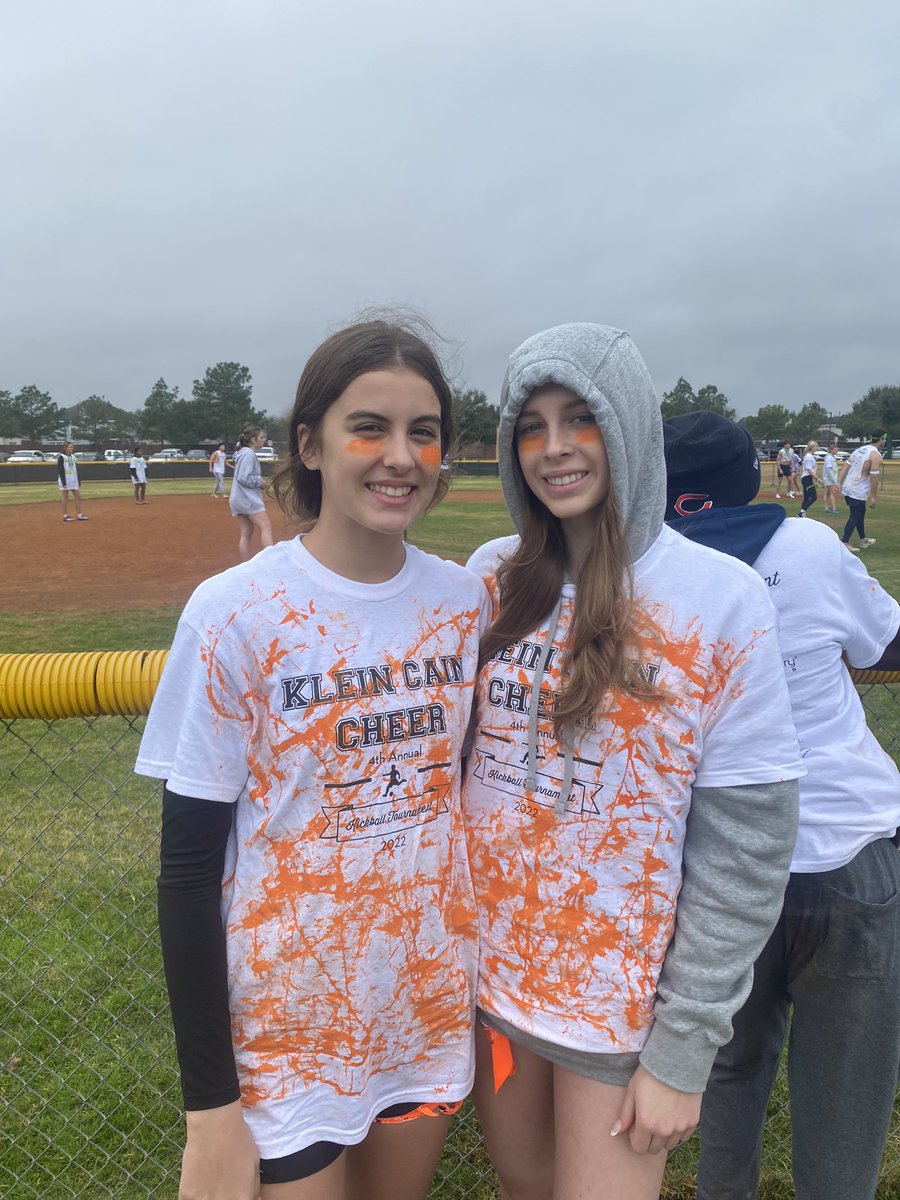 Klein Cain GBB🏀 (@kcainladyhoops) on Twitter photo Freshmen Lola and Julia played in the <a href="/CainCheer/">Klein Cain Cheer</a> 📣 kickball tournament today! We love to see our girls support other programs 💜 Freshmen Lola and Julia played in the <a href="/CainCheer/">Klein Cain Cheer</a> 📣 kickball tournament today! We love to see our girls support other programs 💜