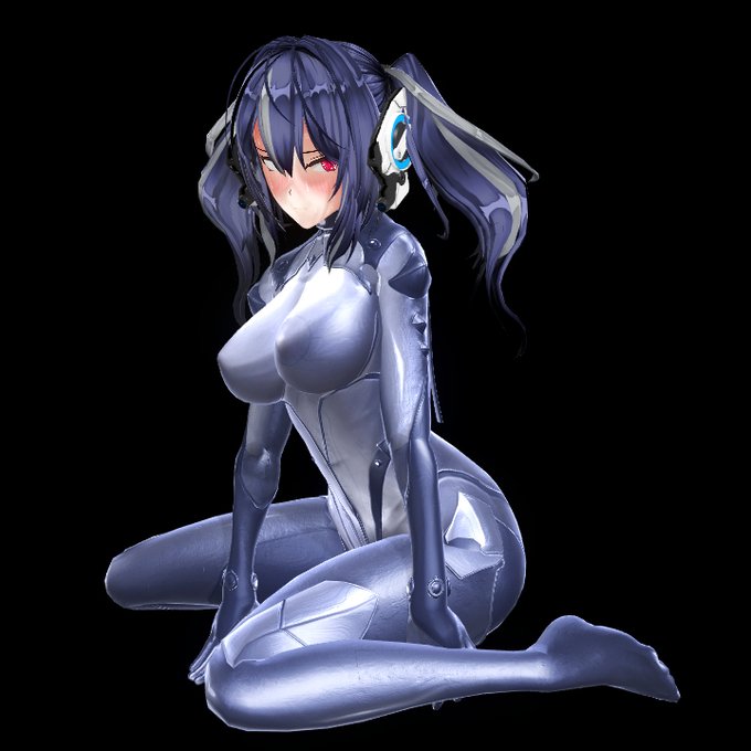 [R-18] 試作スーツ(スク水生地) https://t.co/8aQoO2QBkn 