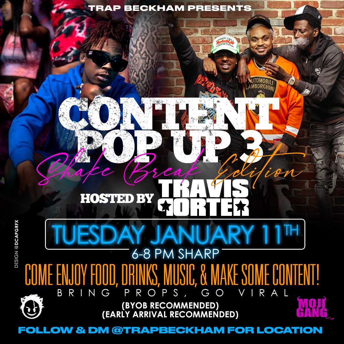 trapbeckham's tweet photo. ATTENTION ALL CONTENT CREATORS IN ATL!!! PULL UP ON ME & @iamtravisporter THIS TUESDAY AT A PRIVATE LOCATION & MAKE A FEW VIDS ON @tiktok & @triller w/US ! 🔥 #TAGAMODEL
ALSO FOLLOW MY NEW PAGE @contentpopup !! 💯💯
LETS WORK! https://t.co/fvVRbukYtH