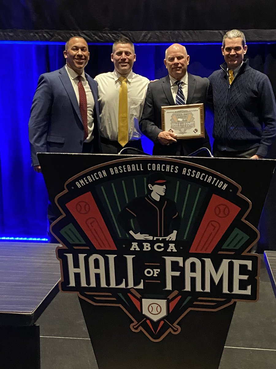 Congratulations to Coach Paul Page on his induction into the <a href="/ABCA1945/">ABCA</a> Hall of Fame last night in Chicago!  He led the Panthers for 29 seasons, leading with spirit “Being a Part of Something Bigger than Yourself”! - Thank you Coach Page for making a difference in so many lives!