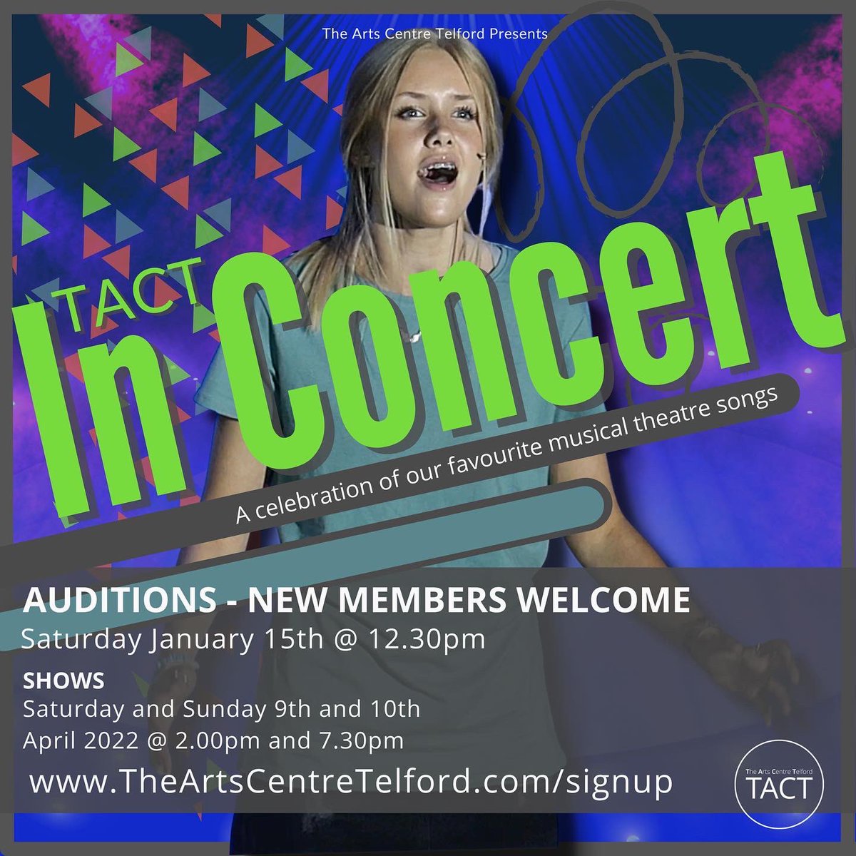 💚AUDITIONS NEXT WEEKEND! 

✨An excellent opportunity for young people in #Telford 

SIGN UP NOW via TheArtsCentreTelford.com/boxoffice

💚If you or your child love Musical theatre, this project is for you! 

<a href="/WhatsOnShrops/">Shropshire What's On</a> <a href="/telfordlive/">Telford Live!</a>