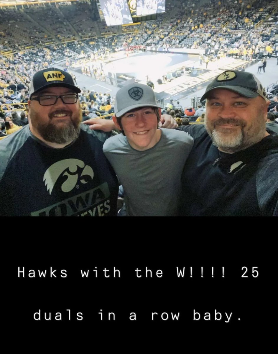 Jed_Dietrick's tweet photo. 9th trip to Iowa City since September 2021.  610 miles round trip each. 7 football games, 6-1... 2 wrestling duals, 2-0... 1 WBB game, 1-0.  Successful few months with 1 more dual trip coming in a few weeks. #FightForIowa @IowaWBB @HawkeyeFootball @Hawks_Wrestling #IowaHawkeyes https://t.co/DWCqEC8lhu