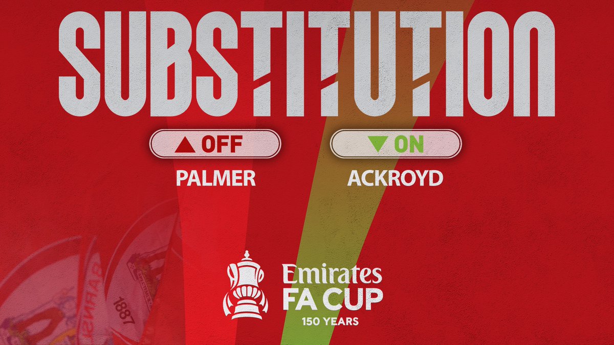 🔄 A change for the Reds, and a first team debut for <a href="/JoeAckroyd3/">Joe Ackroyd</a> 👏