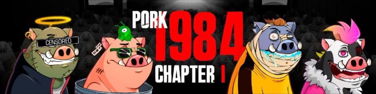 Centre_btc's tweet photo. #Pork1984 is the Project to join. Get your porks and a vaccine @ https://t.co/vfk0bRwqHS -#NFTs #Porkforce #NFTCommunity https://t.co/oVlCzpJrHn