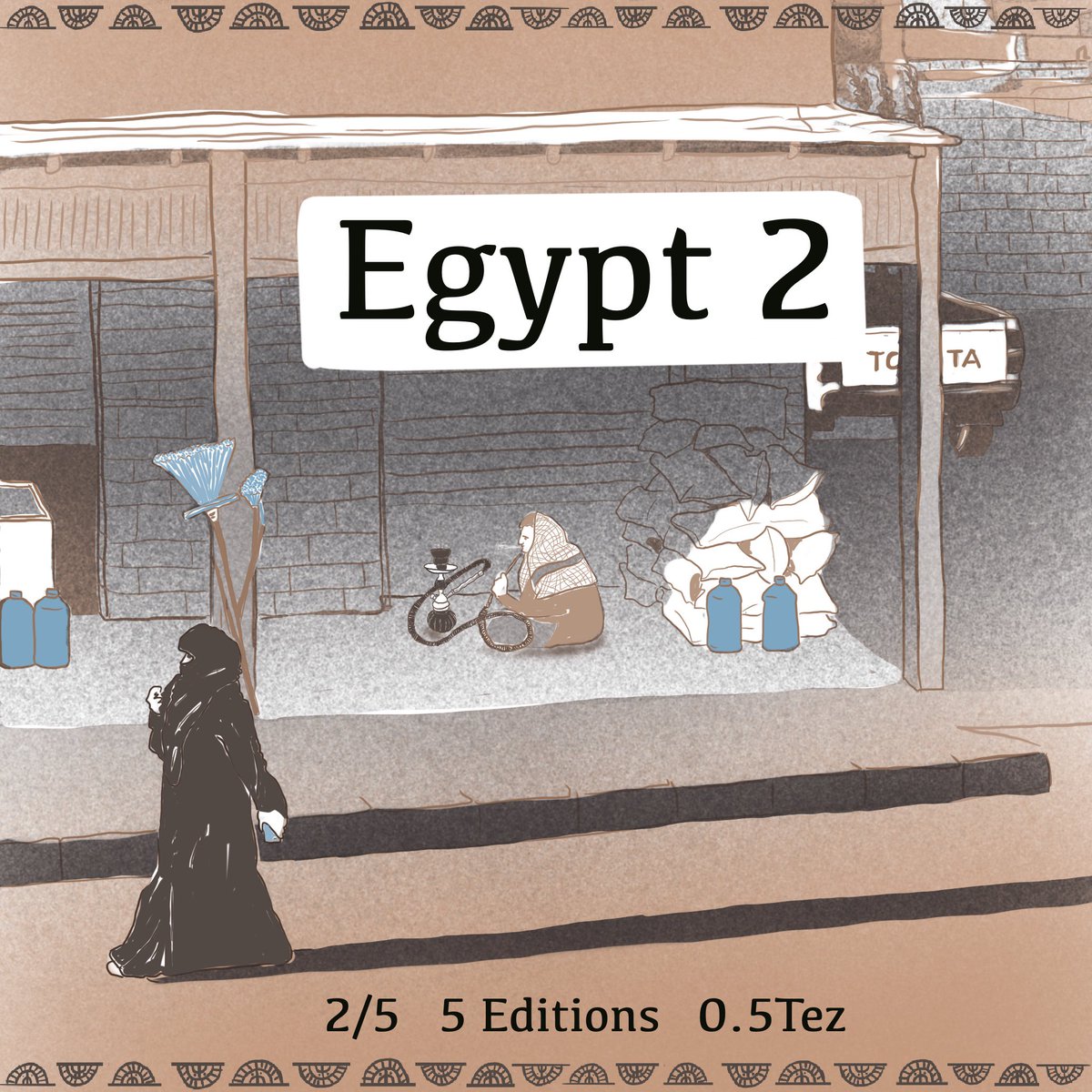 🐫💫 Egypt 2 is available now! 💫🐫

The second of five postcards in the Egipto series

5 editions
0.5 Tez 

hicetnunc.art/objkt/624518
objkt.com/asset/hicetnun…
hen.hicathon.xyz/objkt/624518

#tezos #XTZ #hicetnunc #objkt #cryptoart #NFT #nftart #NFTs #NFTCommunity #NFTCollection