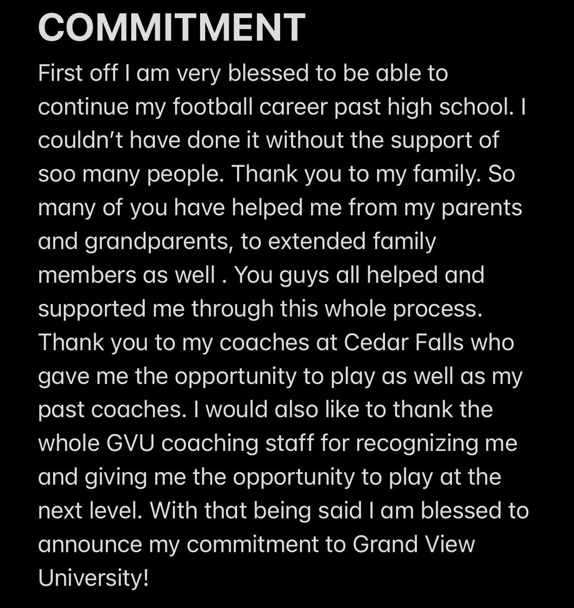 AidenSorensen's tweet photo. COMMITTED🔴⚫️ @coachdfulton @CoachJoeWoodley @Coach_DClark @Coach_ADutcher https://t.co/eRio7FJbU2