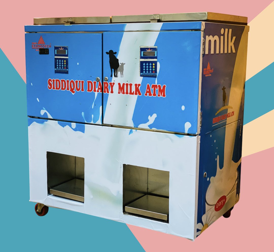 econotechscales's tweet photo. Drinking happy thoughts 💭 
Newly launched Milk ATM
Maximum capacity - 200L
Dual camber
Dispense time - 5L in 1 min
#deepeconotech #milkvendingmachine #milkatm #milkvending https://t.co/tRpc7UVP8u