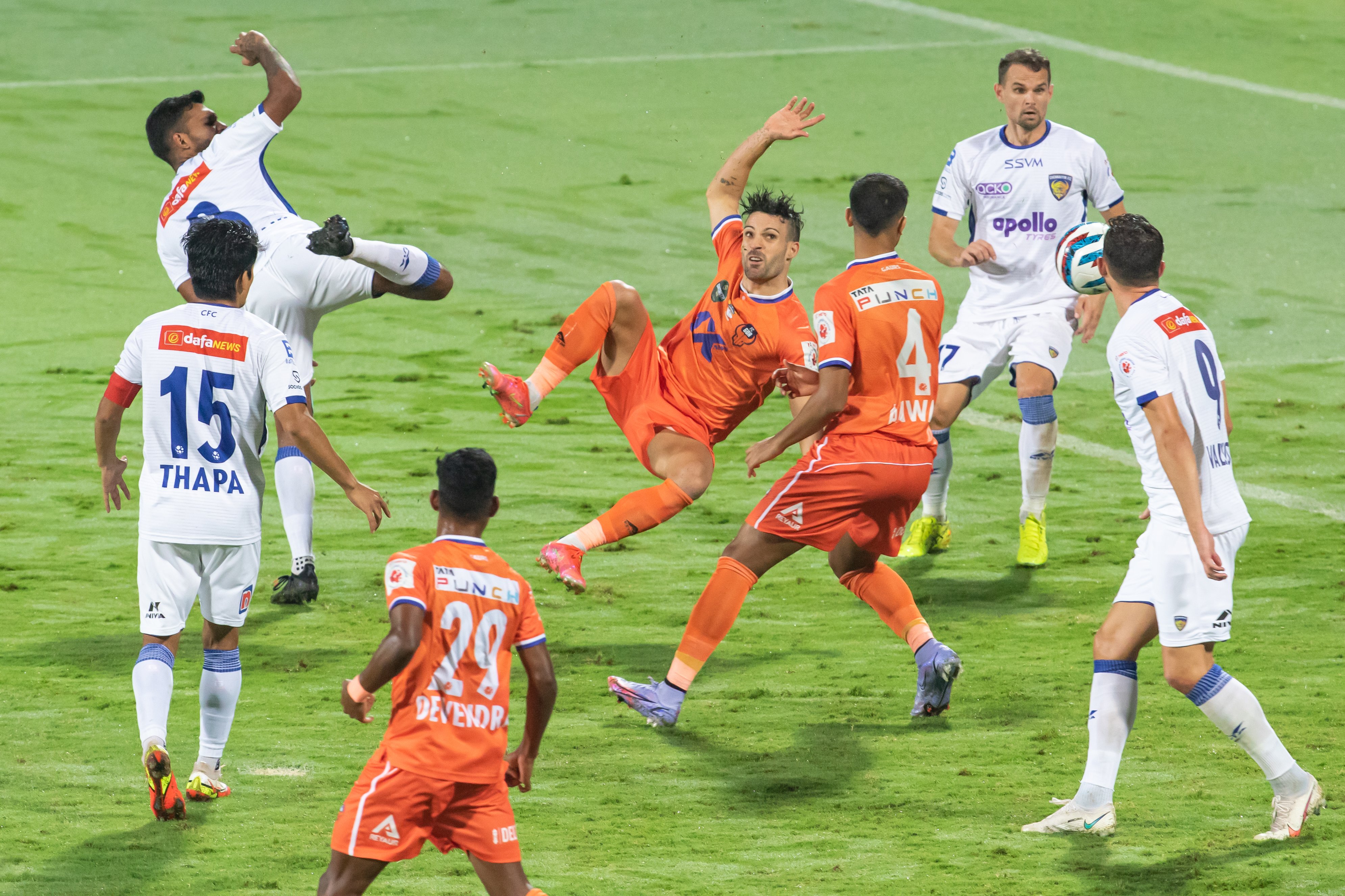 ISL 2021-22: Late Jorge Ortiz winner helps FC Goa get back to winning ways against Chennaiyin FC