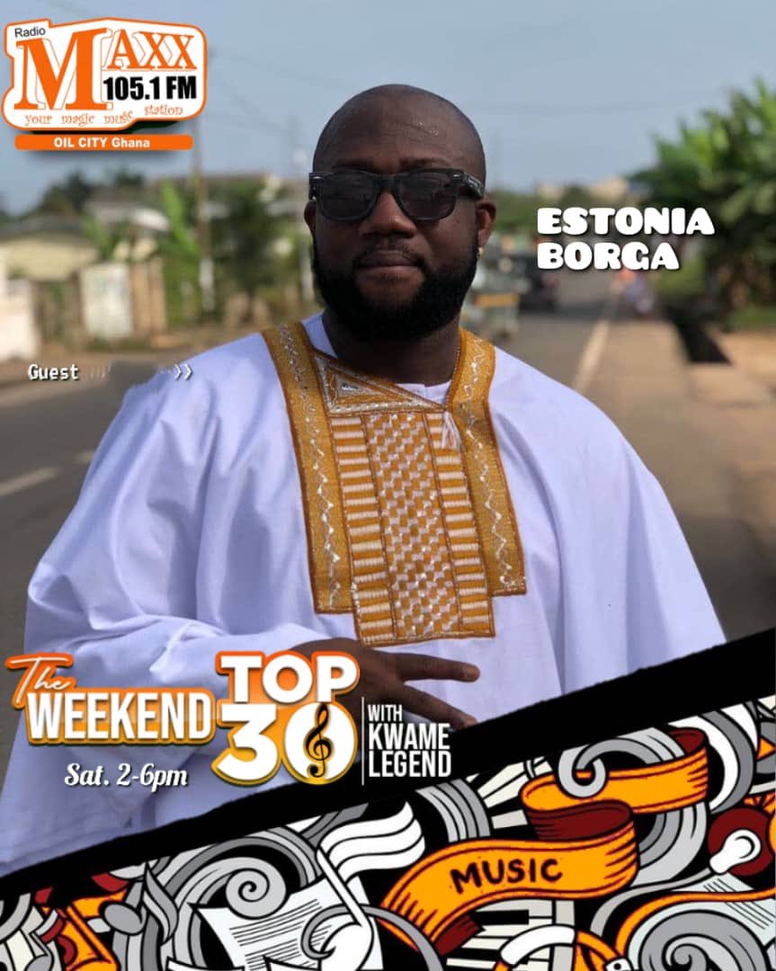 54_vibes's tweet photo. Join @kwamelegend & @estonia_borga live for the biggest countdown in the TwinCity, the #WeekendTop30 on @radiomaxx1051
Guess what’s they’re about discussing- #54vibesApp https://t.co/8Mm49u7bEK