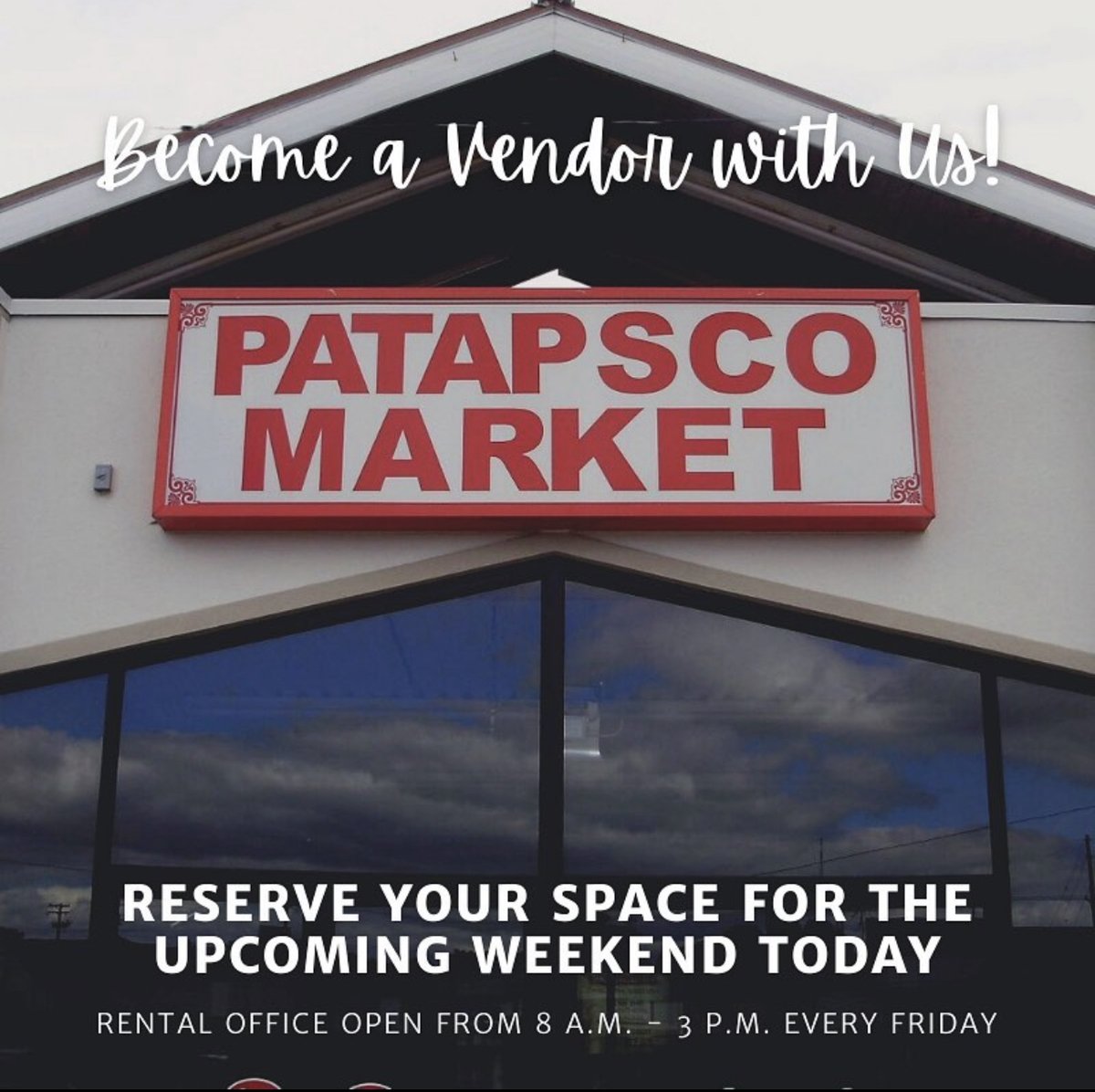 PatapscoMarket's tweet photo. Vendors Vendors https://t.co/gpwUpp5yp5