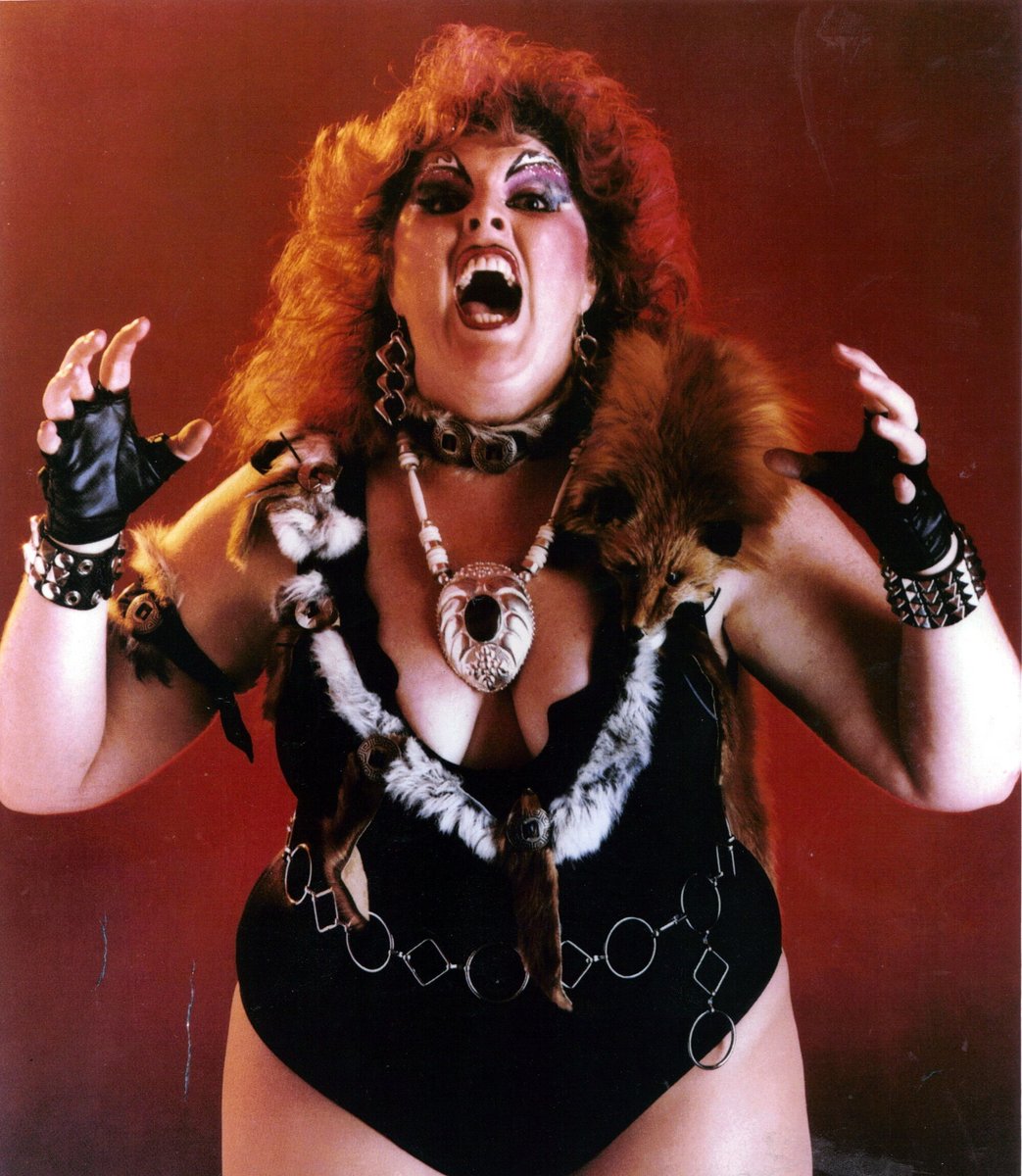 longblackfinger's tweet photo. Rest in peace to Dee Booher better known as Matilda The Hun from GLOW. Used to watch this woman squash small women on Saturday mornings as a child. Likely started fetishes I didn't understand at the time. #MatildaTheHun https://t.co/ZAPTNrULKS