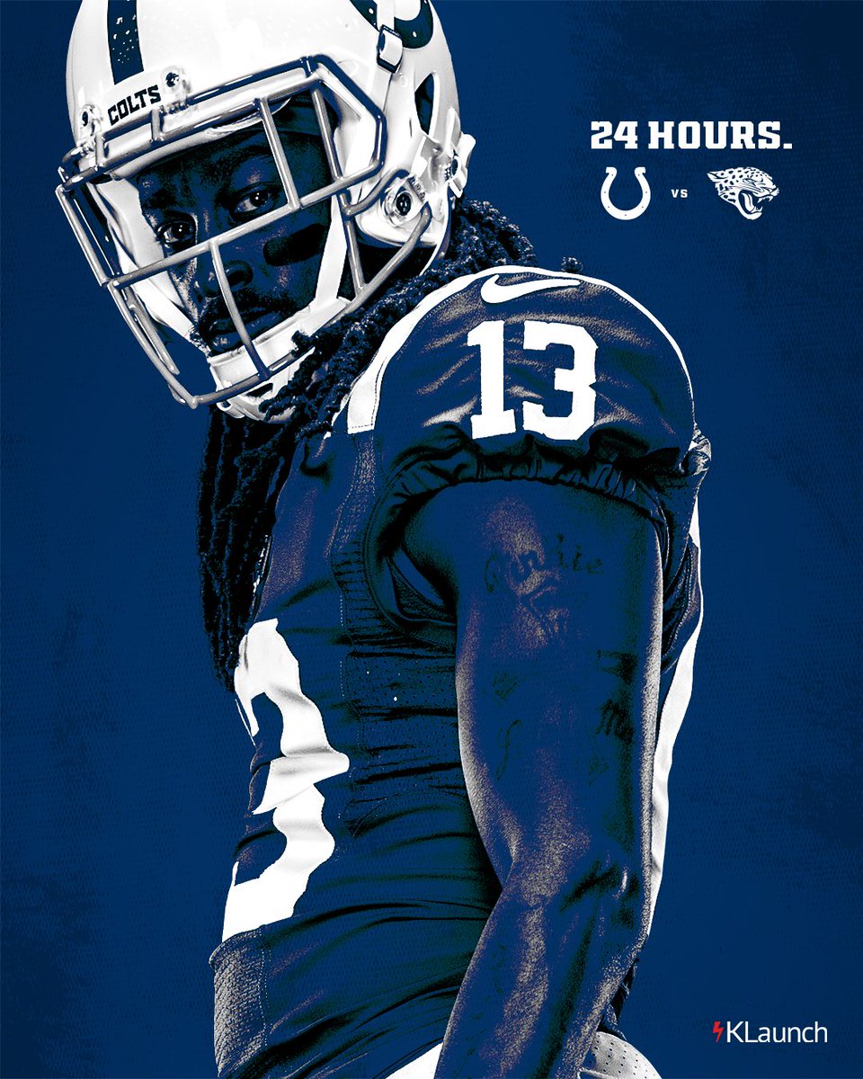 Colts's tweet photo. 24 hours. ⏱️ https://t.co/KTPLaE7d5Y