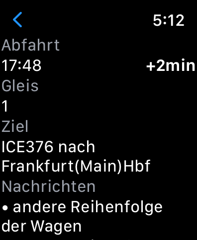 Tutorialwork's tweet image. Hast du eine Apple Watch und fährst regelmäßig mit den Zügen der Deutschen Bahn? Denn ich habe eine kleine App für die Apple Watch gebaut, mit der Verspätungen direkt am Handgelenk angezeigt werden können.
apps.apple.com/de/app/trainwa…