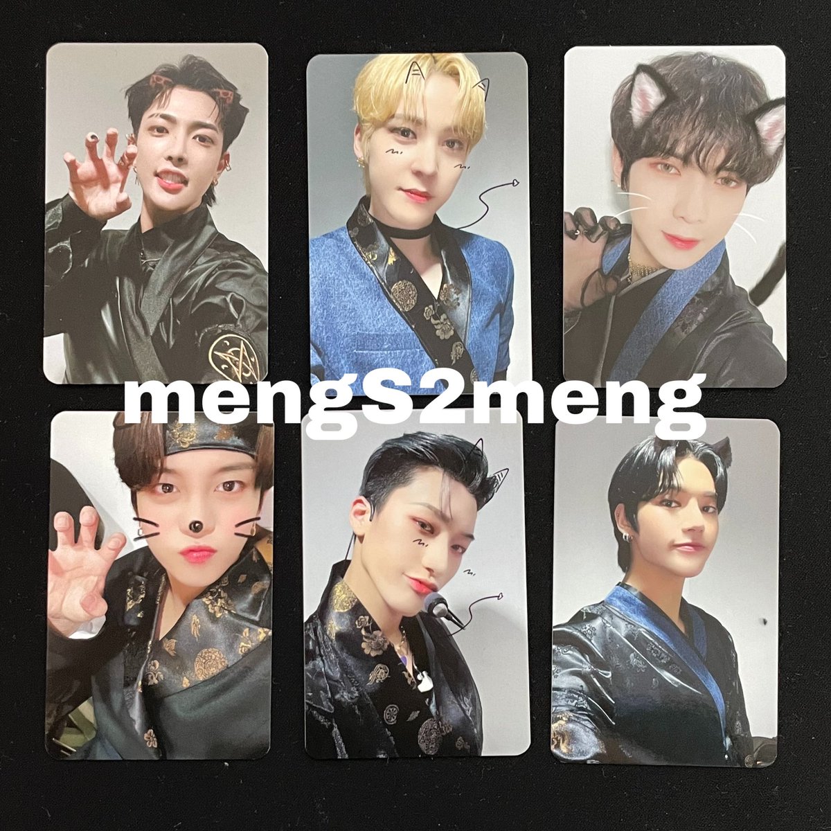 タレントカード ATEEZ makestar winner school uniform OT8 m23956870280_1.jpg