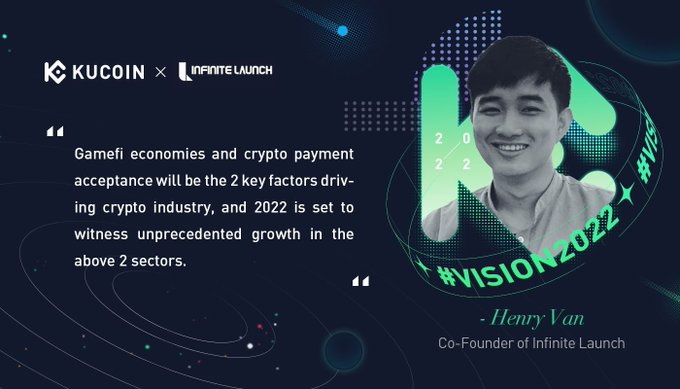 TrisphereArt's tweet photo. "#GameFi economies and #crypto payment acceptance will be the 2 key factors driving crypto industry, and 2022 is set to witness unprecedented growth in the above 2 sectors."

- Henry Van, Co-Founder of 
@InfiniteLaunch 
#P2P #Play2Earn #NFTs #NFTCommunity #OpenSeaNFT #DeFi https://t.co/limHSssWVy