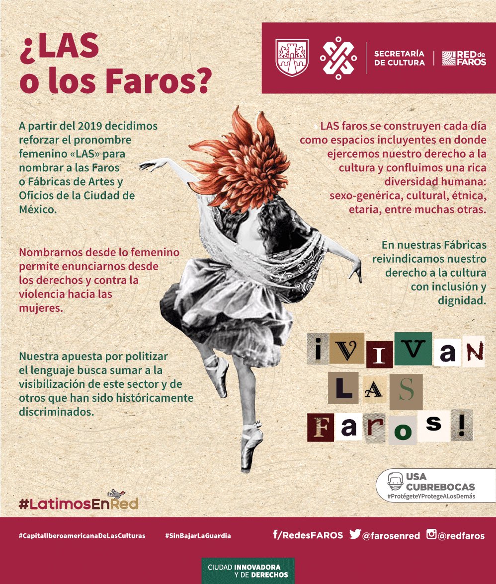 Red de Faros, Cultura Comunitaria Ciudad de México tweet media