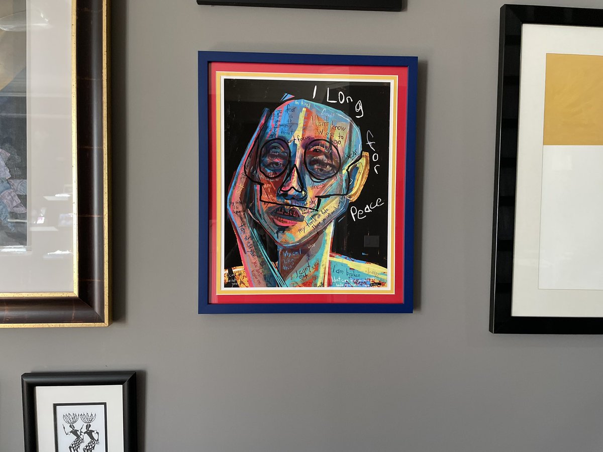 styleOFISHAL's tweet photo. Framed &amp; Walled - Digital painting copy ‘Thoughts That Won’t Stop (artist Collin Adams, @Sketch_Study) https://t.co/0pw4WO5E9j