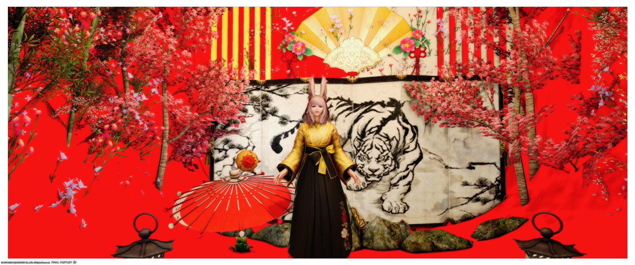 تويتر Noozy T Ashuon Atomos على تويتر 白虎屏風置いてみました まだまだお正月は終わらない St Ashuon Ff14 Gposers T Co J6wztebfgr