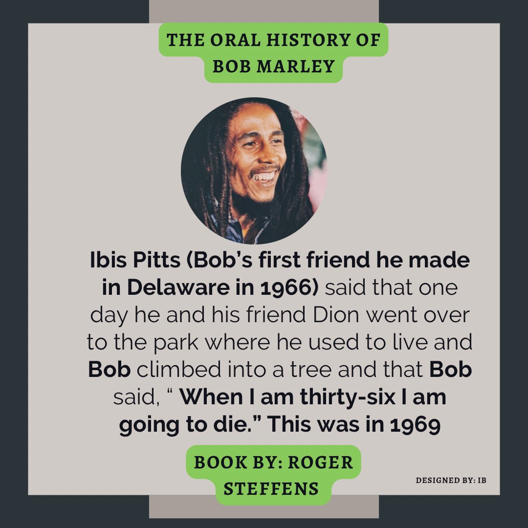 i_Birere's tweet photo. Bob Marley and His Greatest Prophecy 🙌🙌
#SoMuchThingsToSay📔
#BobMarley
🔴🟢🟡 https://t.co/bjCayeor7E