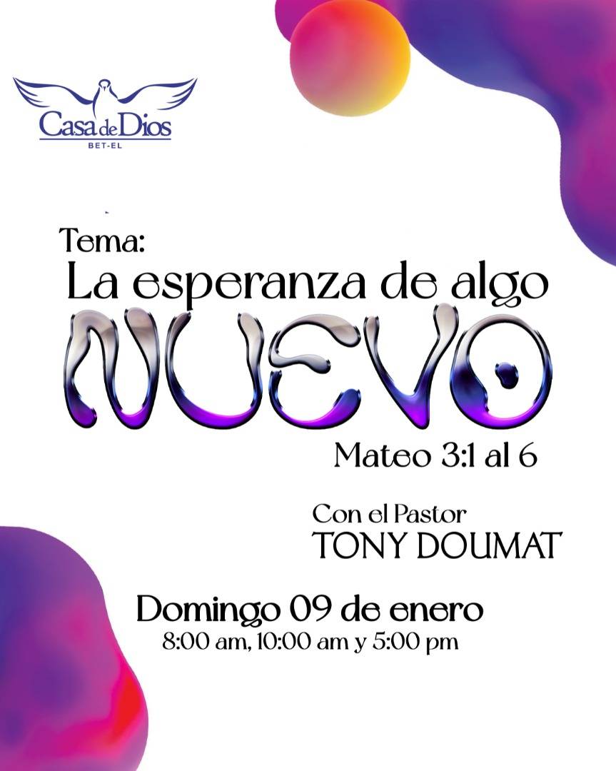 Acompáñanos el domingo 9, en el horario que prefieras, y recibe palabra oportuna y edificante.

¡Te esperamos!

#predicascdd
#serienuevonuevocdd
#serienuevonuevo
#fyp