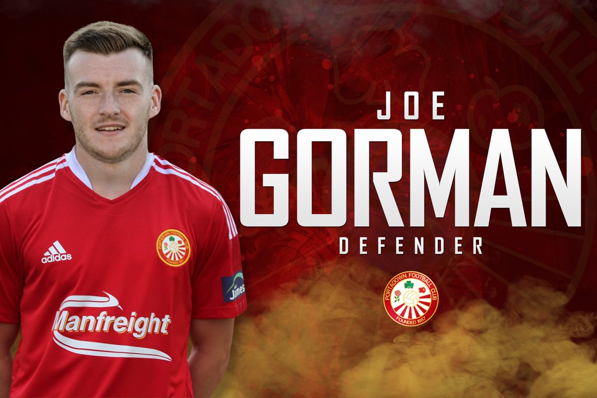 Portadownfc's tweet photo. Portadown Football Club is delighted to announce the signing of 27 year old Irish defender Joe Gorman https://t.co/OjEa1lwUgH