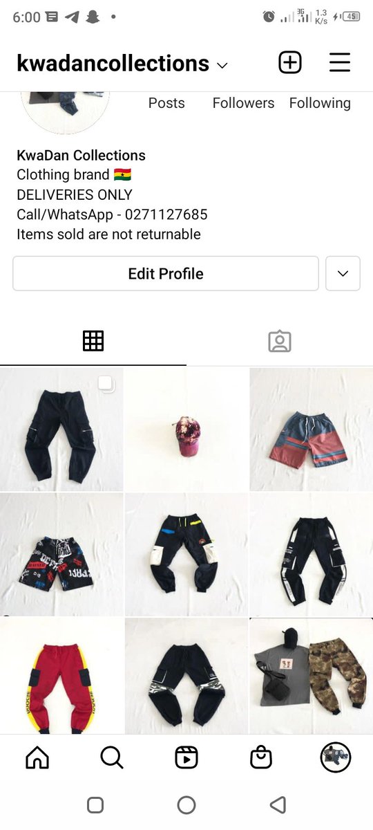 DennisJoyPrime's tweet photo. @JodelStoriesHub Follow and DM me with your orders gh40 only for the side pockets, gh20 only for the cap and gh30 for the shorts. DELIVERIES ONLY https://t.co/klOHzSbMB4